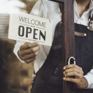 We are open